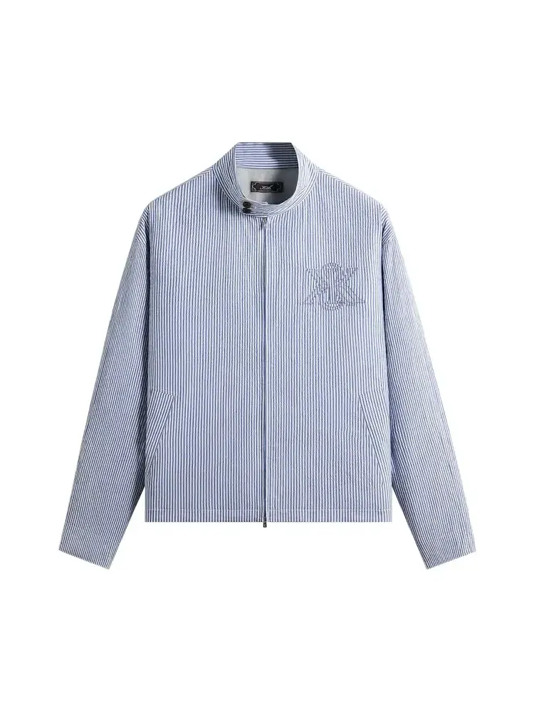 Куртка Kith Seersucker Favian Jacket — изображение 1 из 2, синий