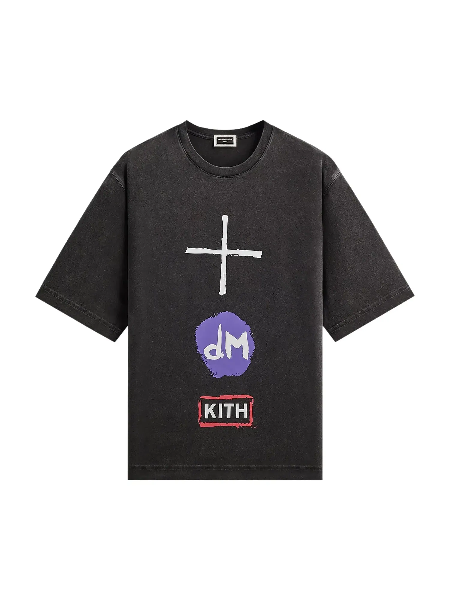 Футболка Kith Records для Depeche Mode Devotional Tour Vintage Alex Tee — изображение 1 из 2, черный