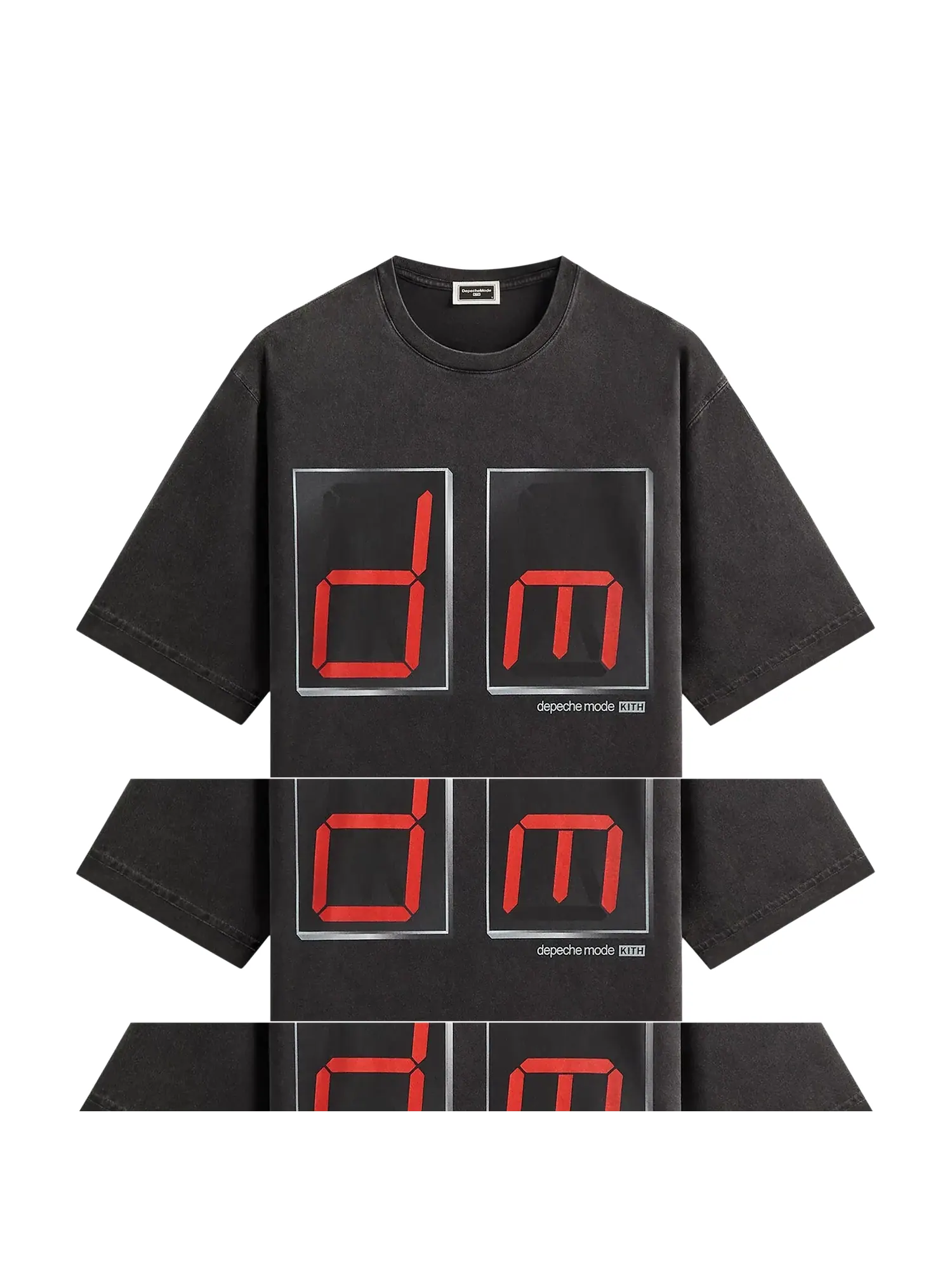 Футболка Kith Records для Depeche Mode. Синглы Vintage. Алекс Ти — изображение 1 из 1, черный