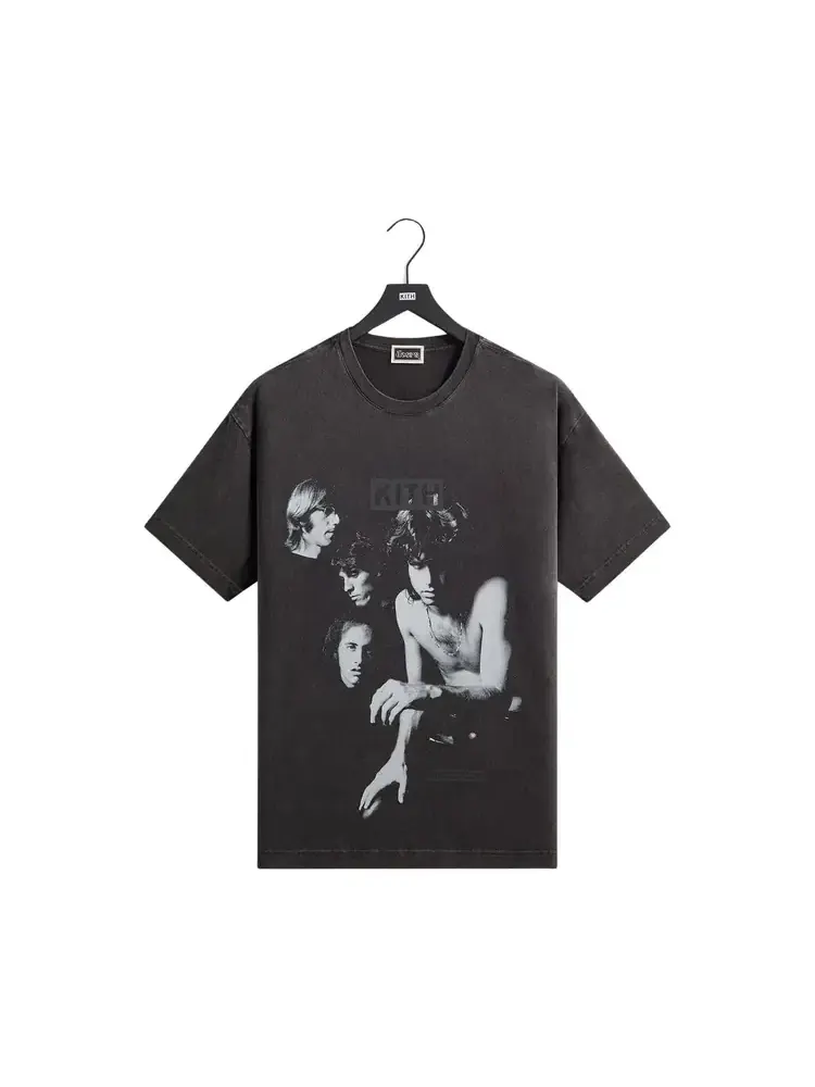 Футболка Kith Records For The Doors Light My Fire — изображение 1 из 2, черный