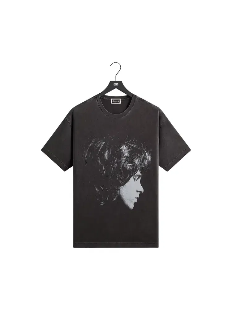 Футболка Kith Records For The Doors Morrison Logo — изображение 1 из 1, черный