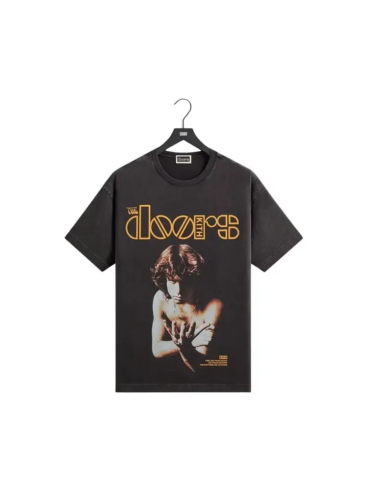 Футболка Kith Records For The Doors Morrison Self Titled — изображение 1 из 2, черный