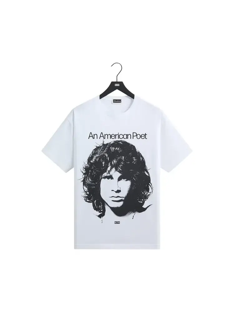 Футболка Kith Records For The Doors American Poet — изображение 1 из 2, белый