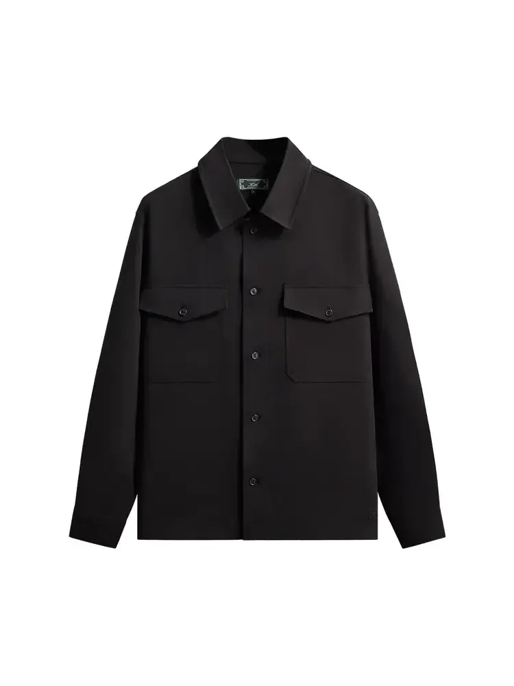 Рубашка Kith Midweight Double Weave Ace — изображение 1 из 2, черный