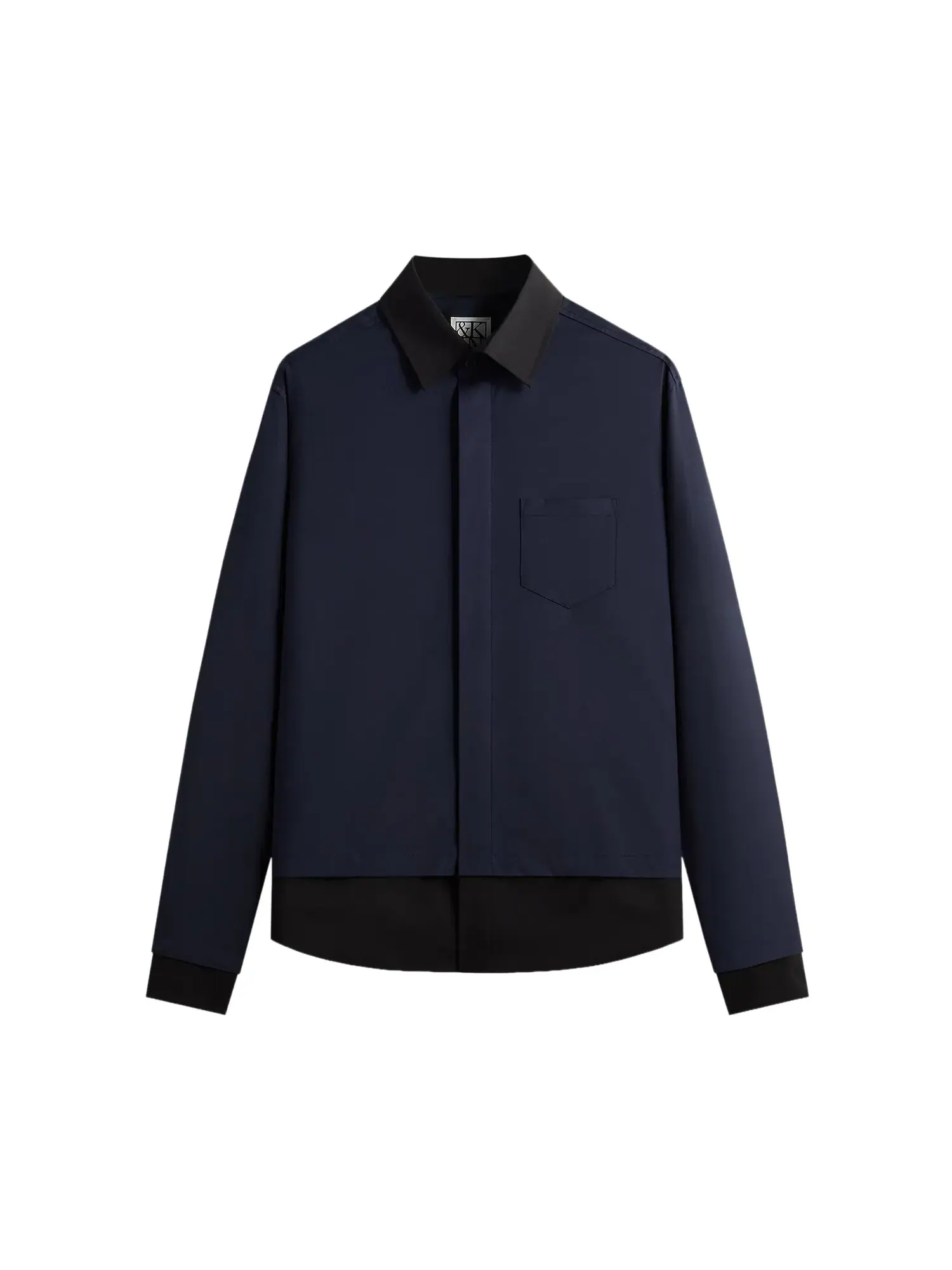 Рубашка Kith & Kin из тропической шерсти Nico Shirt — изображение 1 из 2, ночной