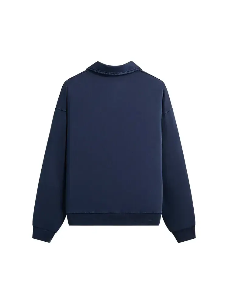 Пуловер Kith Indigo Micro Fleece Nelson — изображение 2 из 2, синий