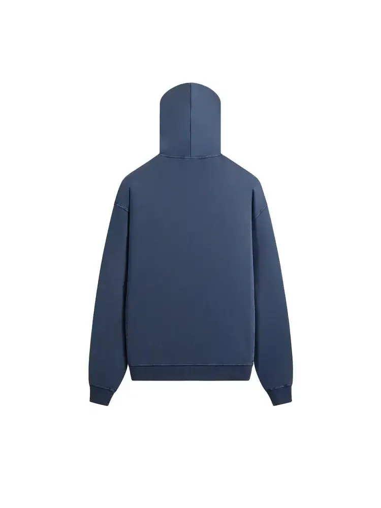 Худи Kith Indigo Micro Fleece Williams III Hoodie — изображение 2 из 2, синий