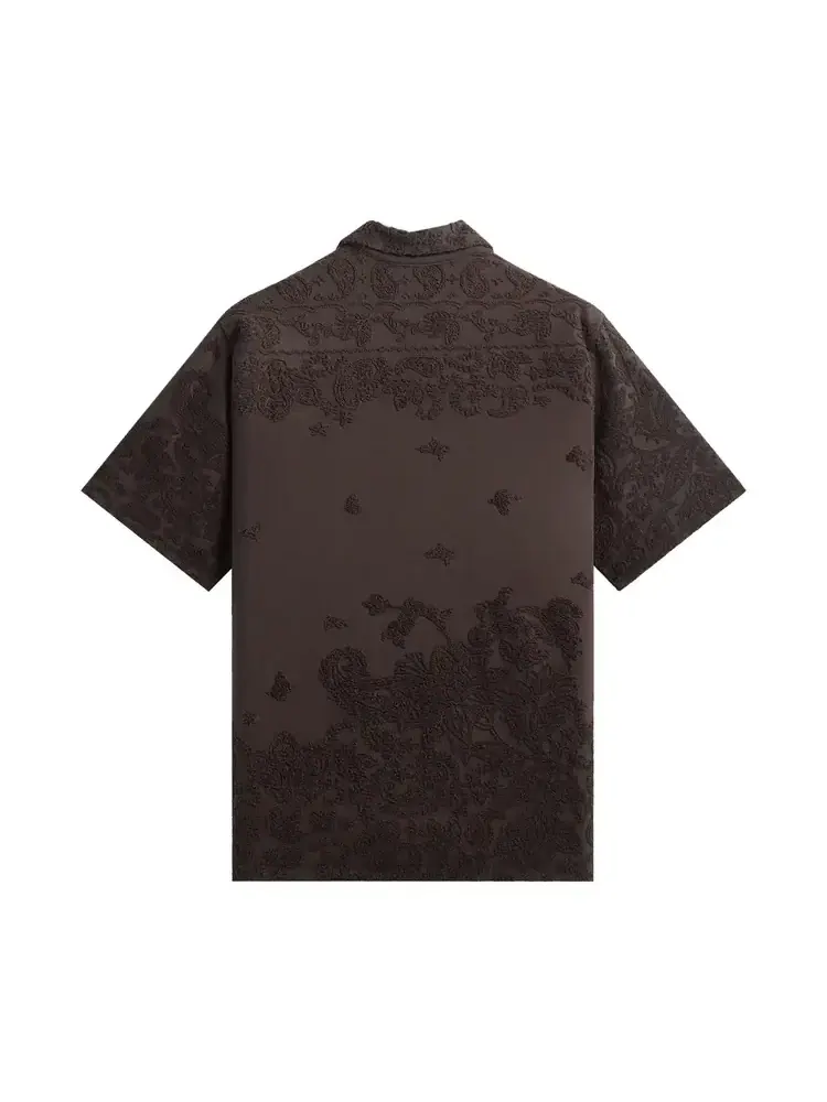 Рубашка с узором Kith Bandana Towel Terry Thompson — изображение 2 из 2, коричневый