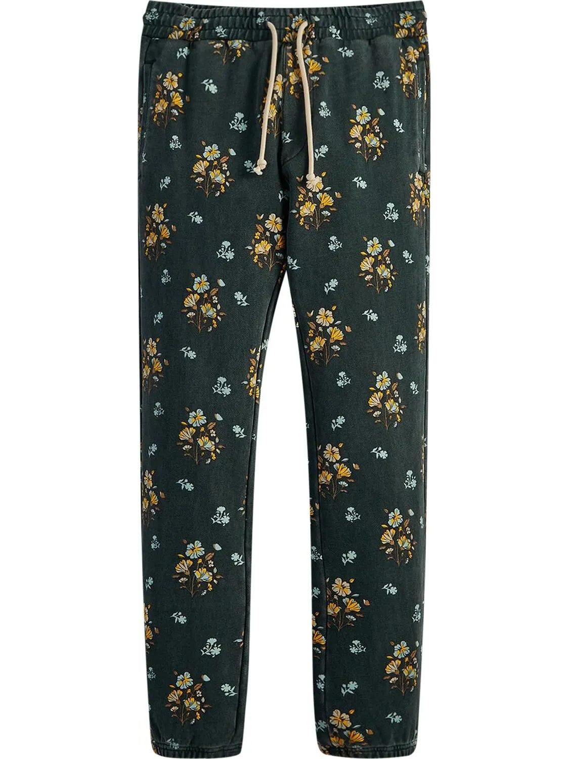 Спортивные брюки Kith Begonia Floral Williams I Sweatpant 'Stadium' — изображение 1 из 2, зеленый