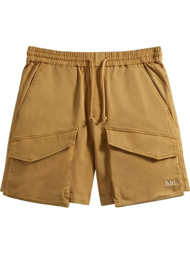 Шорты Kith Garment Dyed Twill Boreum Cargo Short 'Highland' — изображение 1 из 2, загар