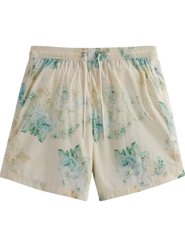 Шорты Kith Printed Active Swim Short Vintage Roses 'Waffle' — изображение 1 из 2, бежевый