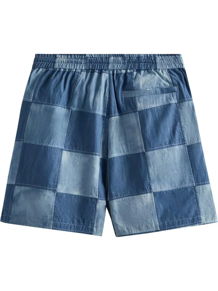 Шорты Kith Patchwork Indigo Active Short 'Indigo' — изображение 2 из 2, мульти