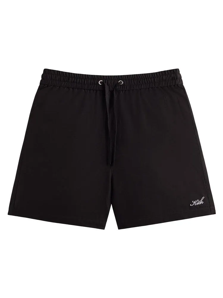 Шорты Kith Silk Cotton Active Short — изображение 1 из 1, черный