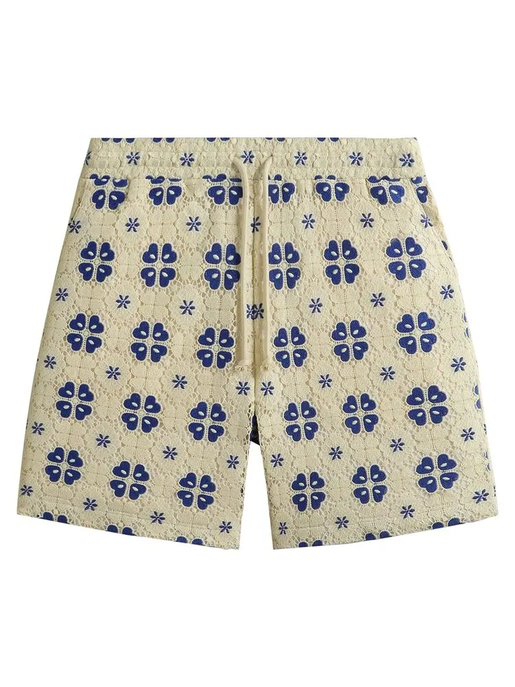 Шорты Kith Vintage Lace Lewis Short — изображение 1 из 1, бежевый