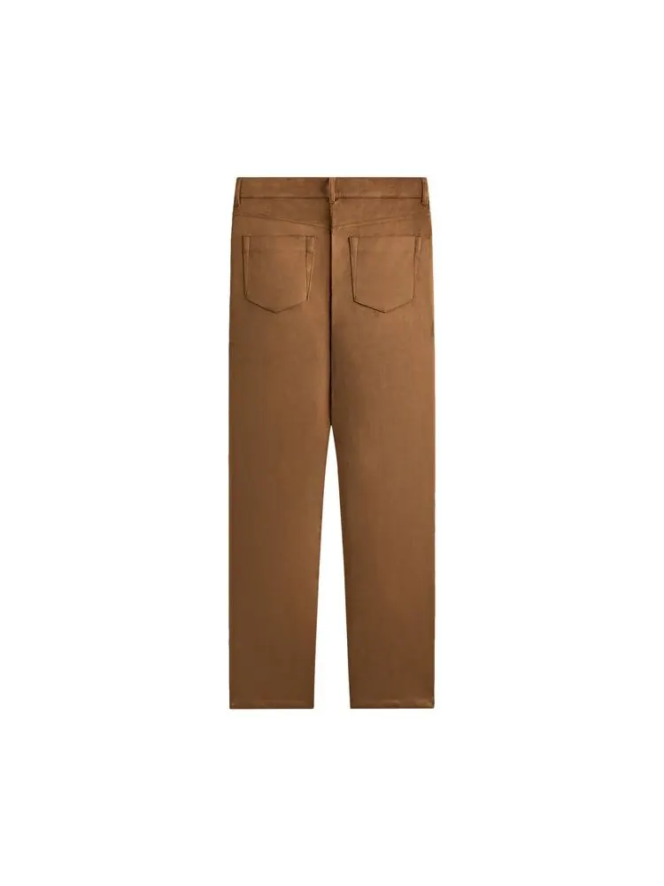 Брюки Kith Bonded Microsuede Centre Pant Mesa — изображение 2 из 2, оранжевый