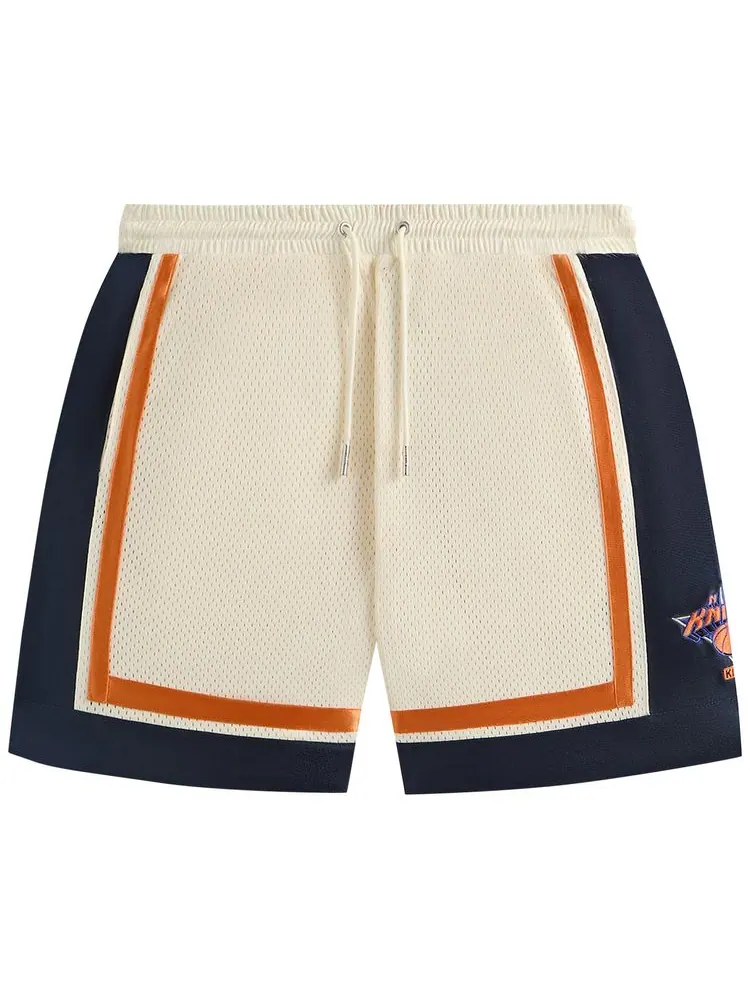 Шорты Kith For The New York Knicks Mesh Leon Short — изображение 1 из 2, бежевый