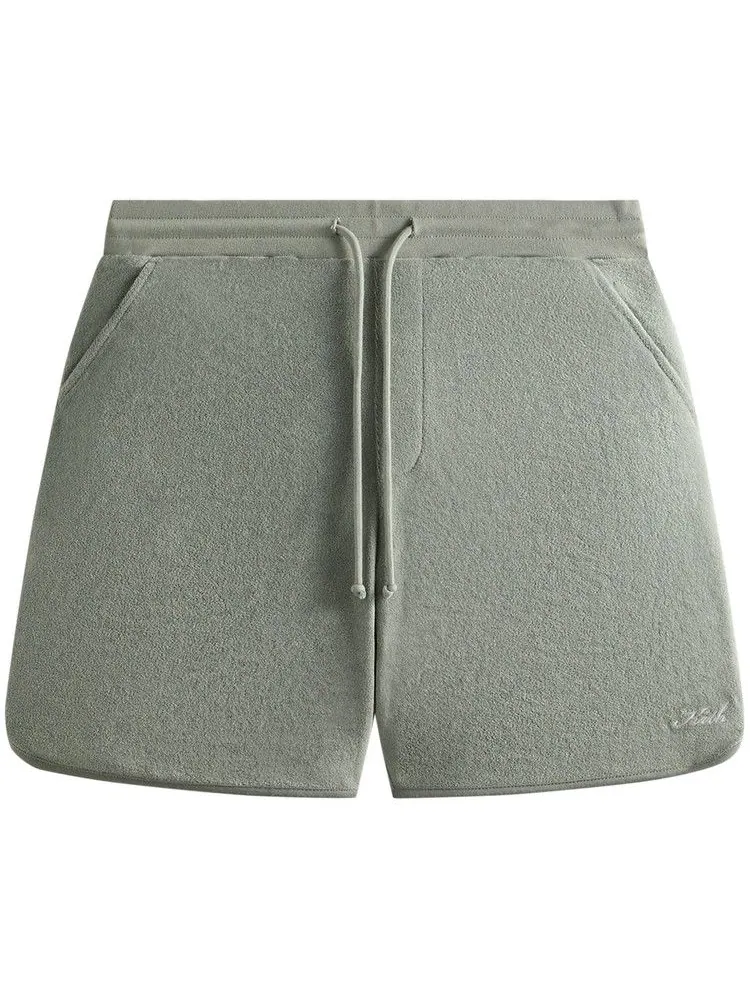 Шорты Kith Plush Terry Jordan Short, Cavan — изображение 1 из 2, зеленый