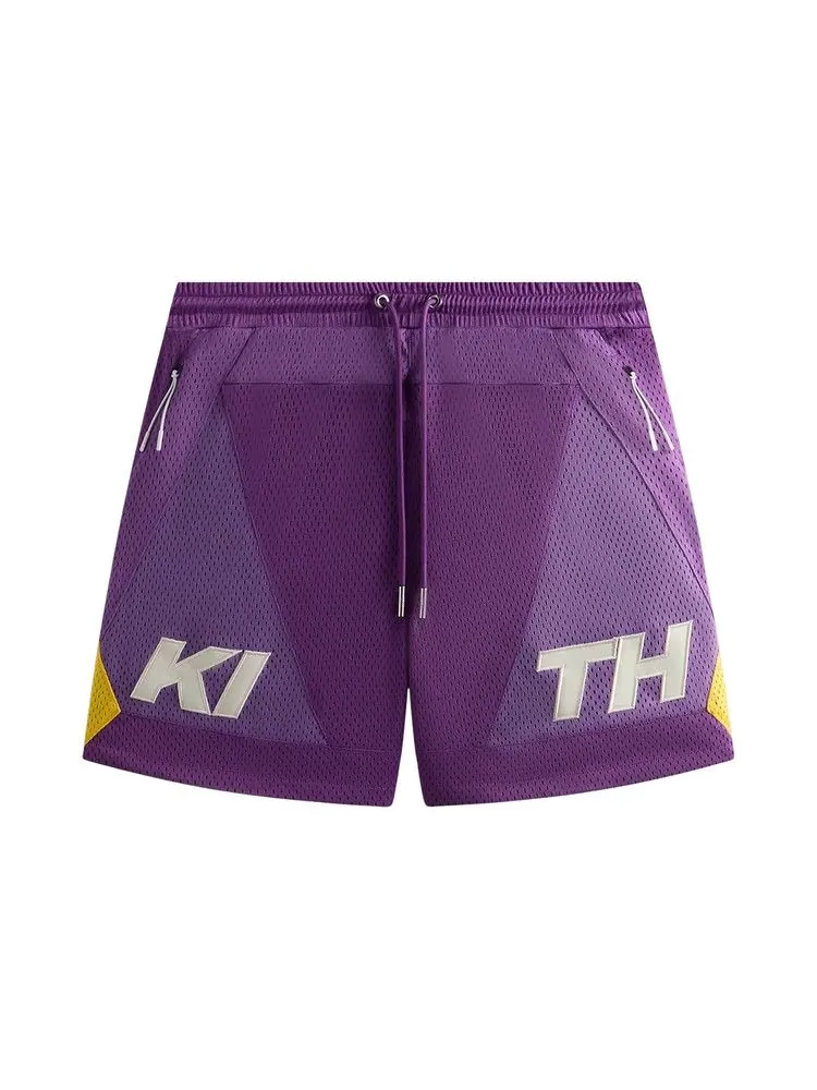 Шорты Kith Mesh Turbo Short, Custom — изображение 1 из 2, фиолетовый