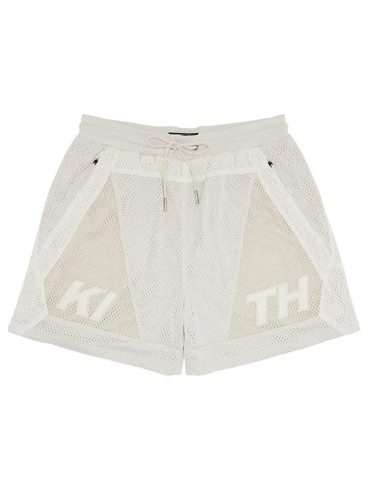 Шорты Kith Mesh Turbo Short, Zephyr — изображение 1 из 3, бежевый