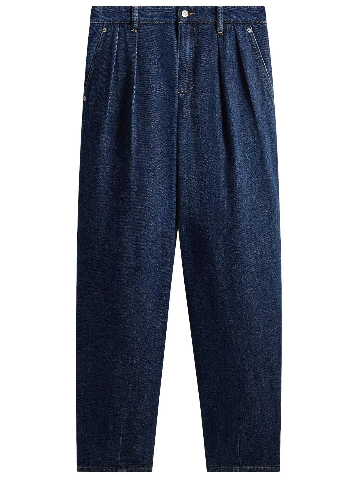 Джинсы Kith &amp;Kin Brett Pleated Taper — изображение 1 из 2, синий