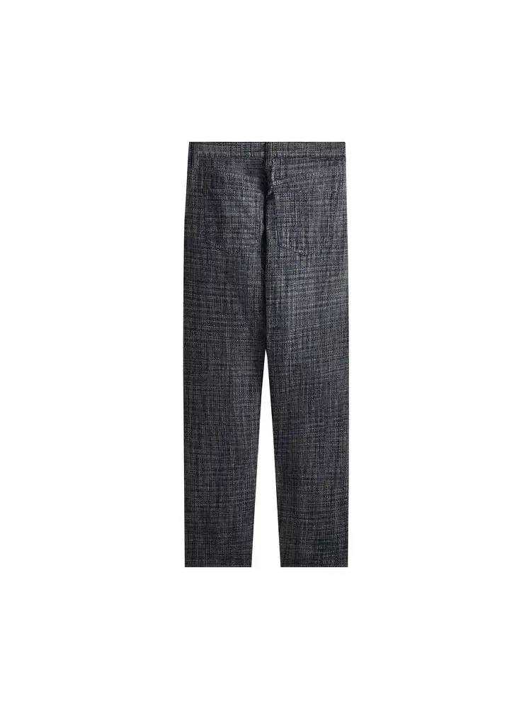 Джинсы текстурированные Kith Textured Indigo Webster Chill — изображение 2 из 2, синий