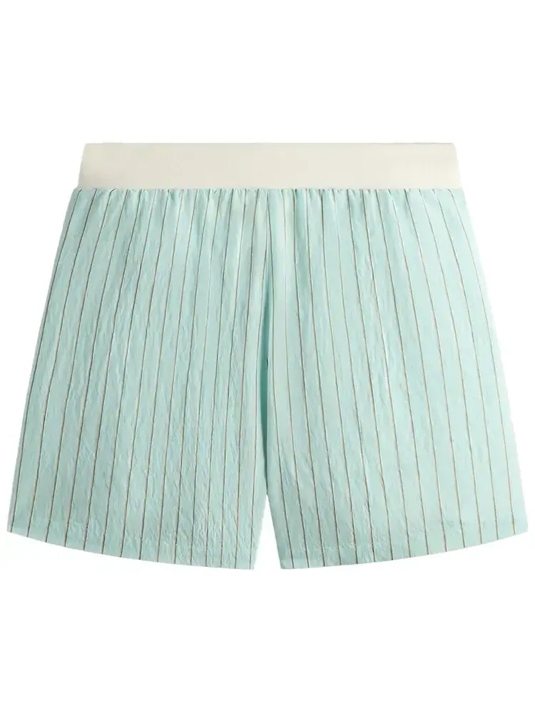 Спортивные шорты Kith Striped Poplin Active Short — изображение 1 из 2, синий