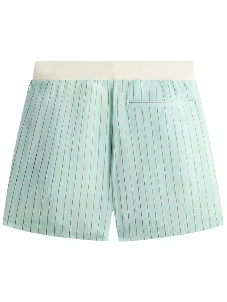 Спортивные шорты Kith Striped Poplin Active Short — изображение 2 из 2, синий