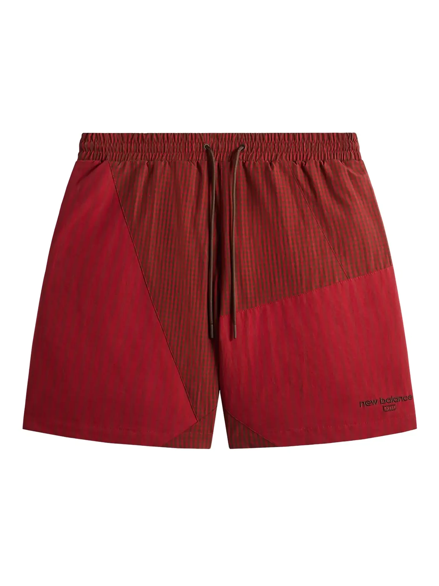 Шорты Kith x New Balance Poplin Mix Madison Short — изображение 1 из 2, красный