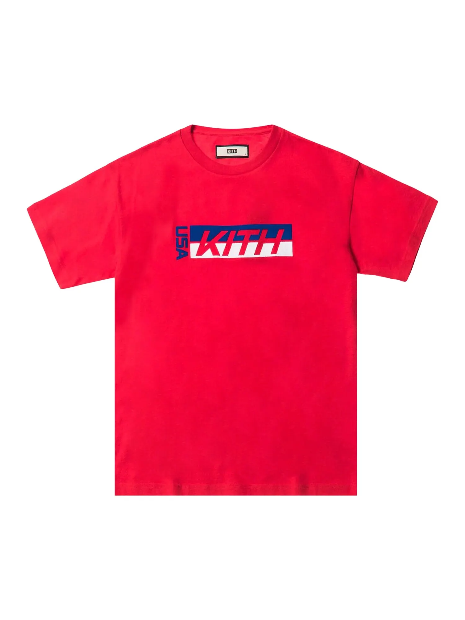 Футболка Kith USA Factory Team — изображение 1 из 1, красный