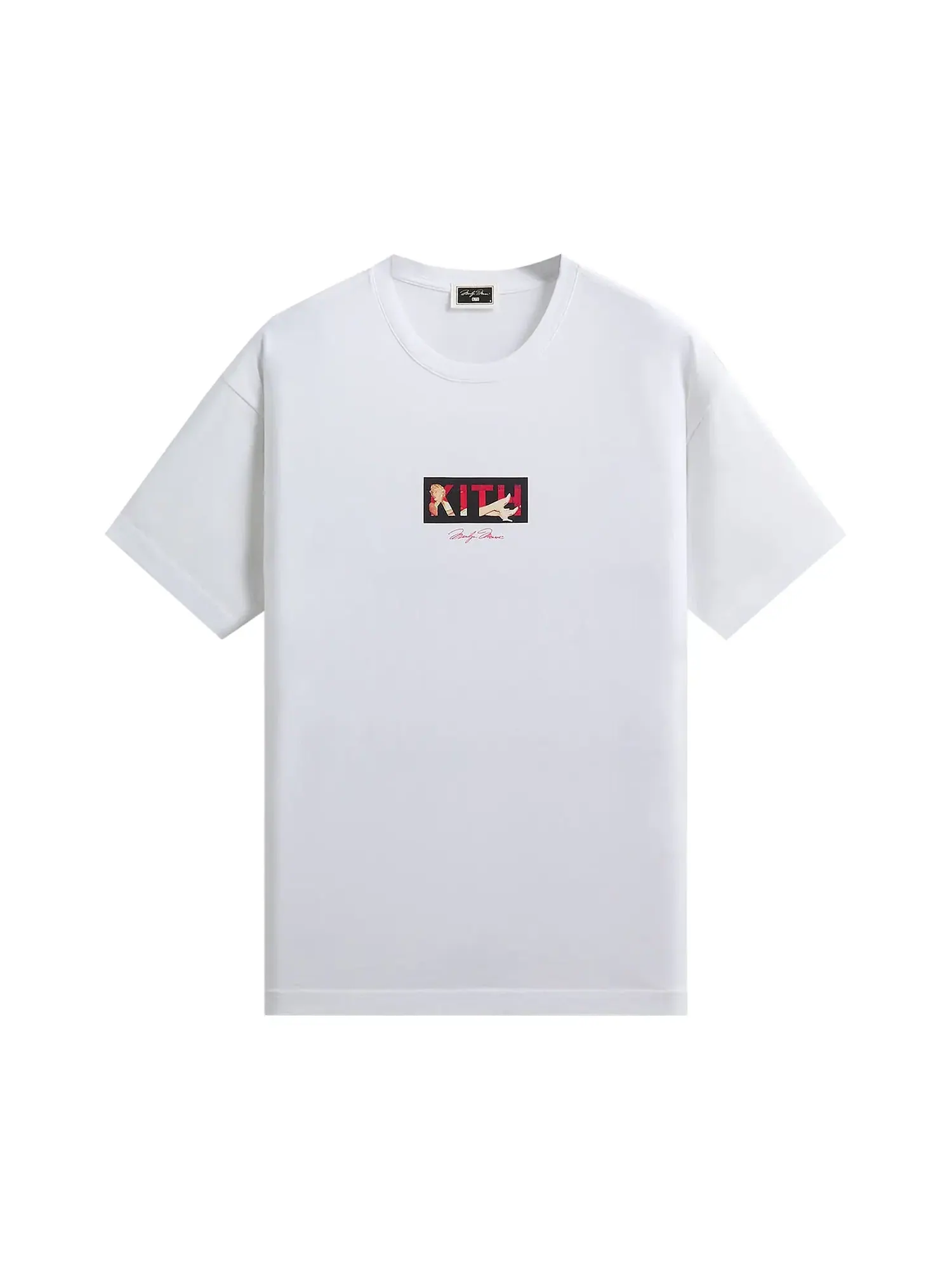 Футболка Kith For Marilyn Monroe Seven Year Classic Logo Tee — изображение 1 из 2, белый