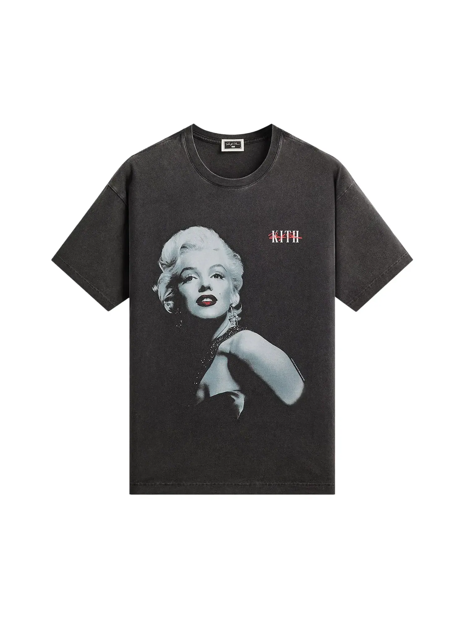 Футболка Kith For Marilyn Monroe Glamour Vintage Tee — изображение 1 из 2, черный