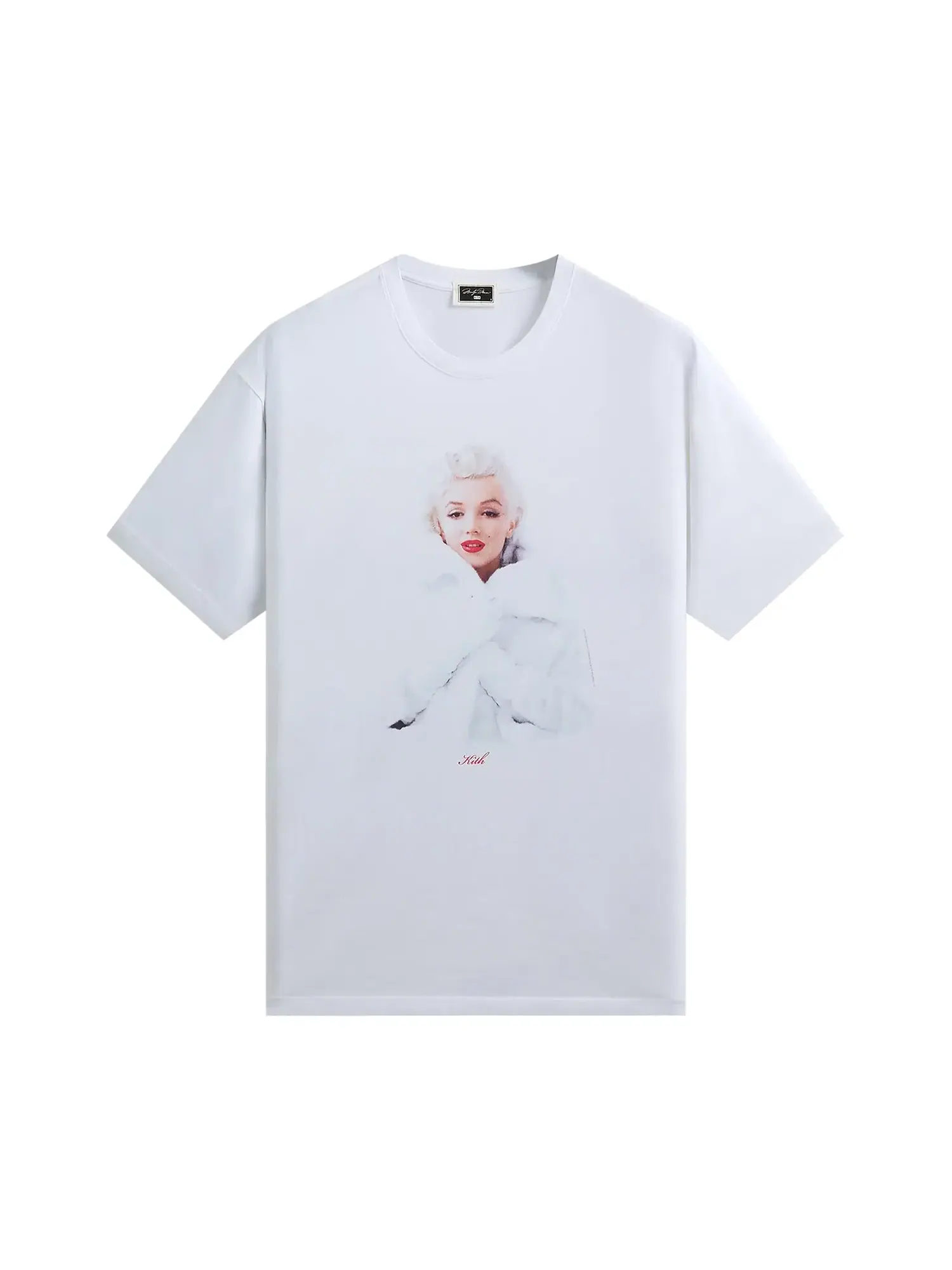 Футболка Kith For Marilyn Monroe Fur Coat Tee — изображение 1 из 2, белый