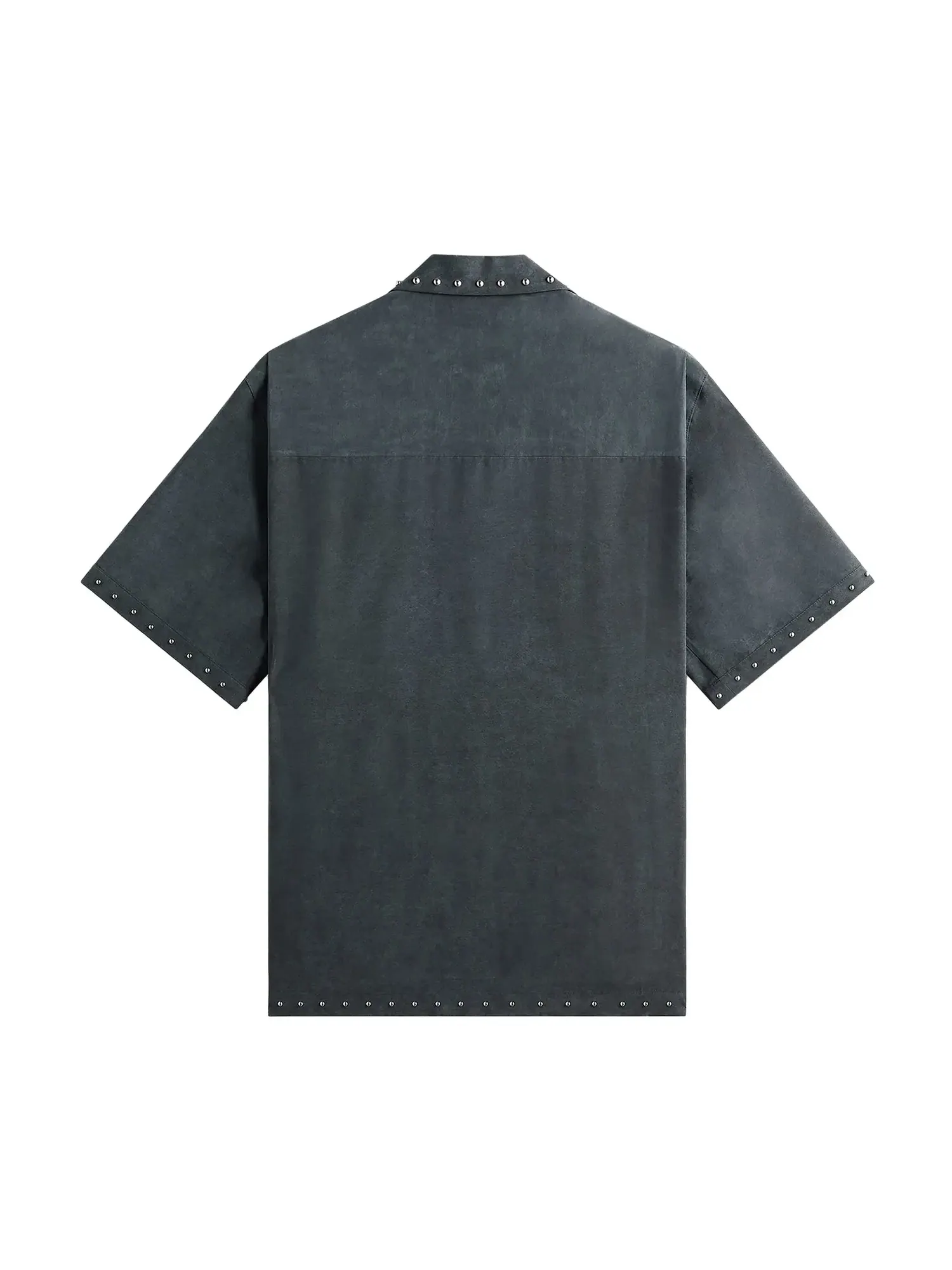 Рубашка Kith & Kin Studded Cupro Linen Sawyer — изображение 2 из 2, мрачный