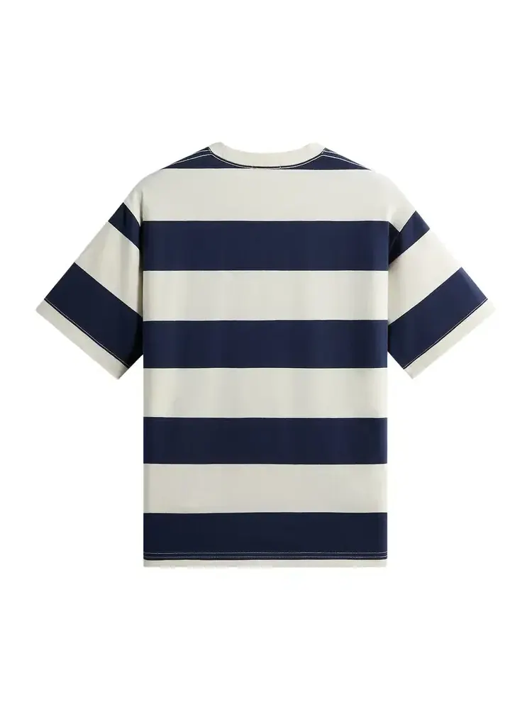 Футболка Kith Stripe Alex II Boxy — изображение 2 из 2, бежевый