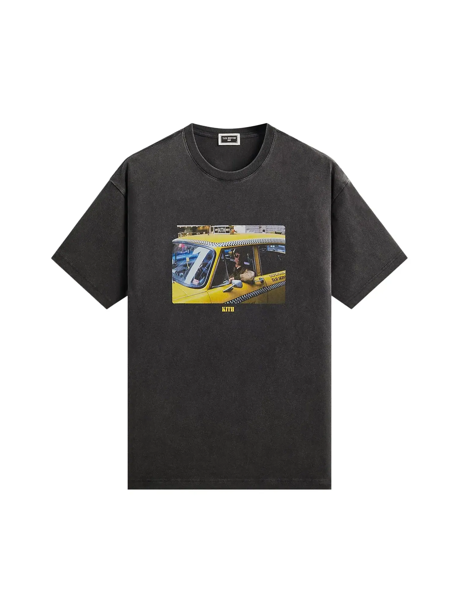 Футболка Kith For Taxi Driver Taxi Vintage Tee — изображение 1 из 2, черный