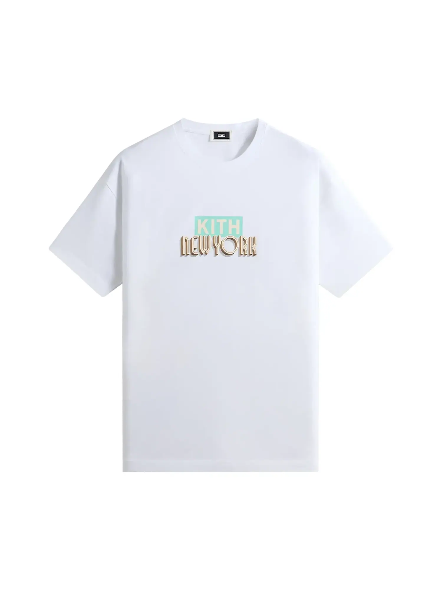 Футболка Kith New York City Classic Logo Tee — изображение 1 из 2, белый