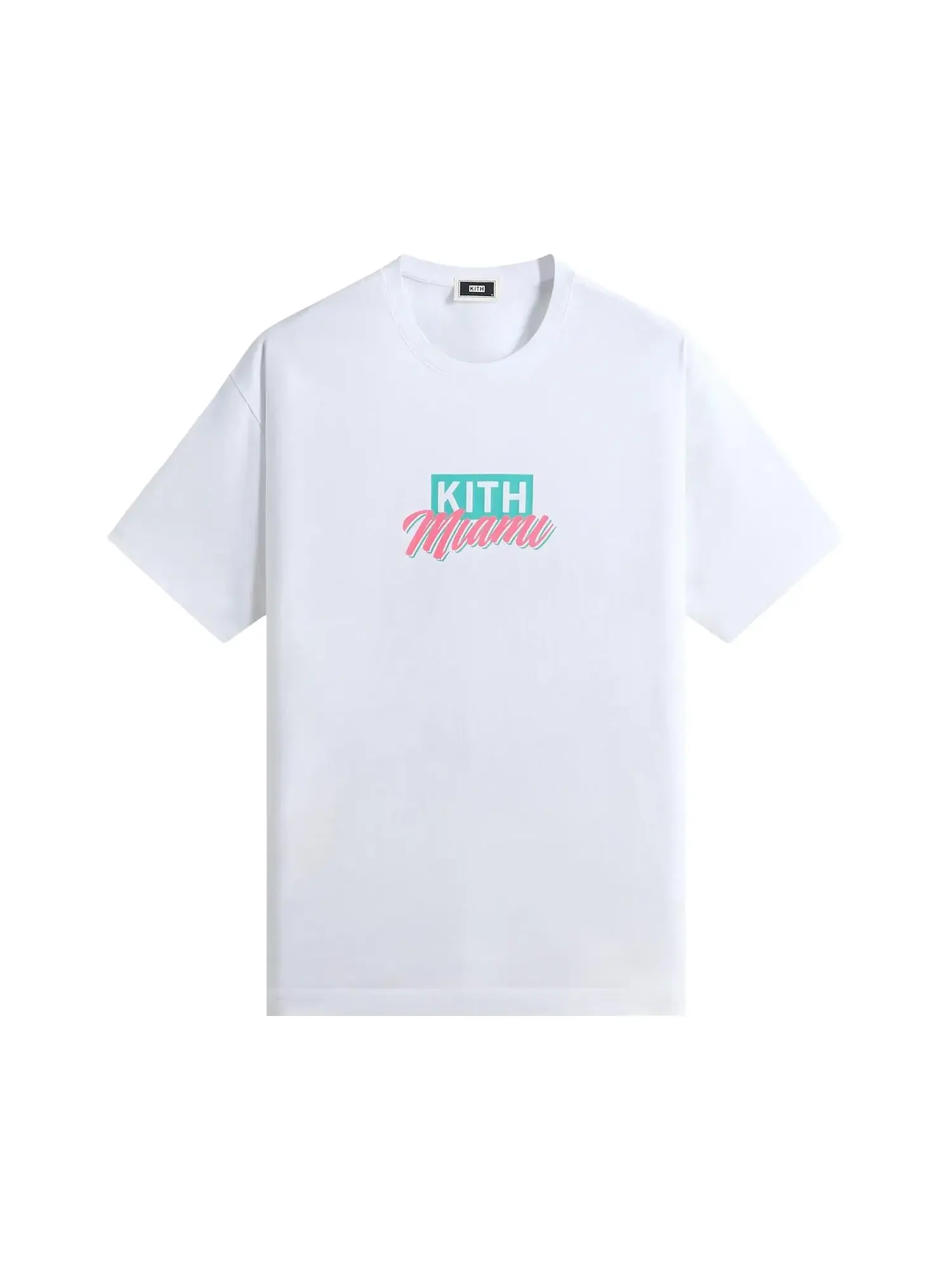 Футболка Kith Miami Classic Logo Tee — изображение 1 из 2, белый