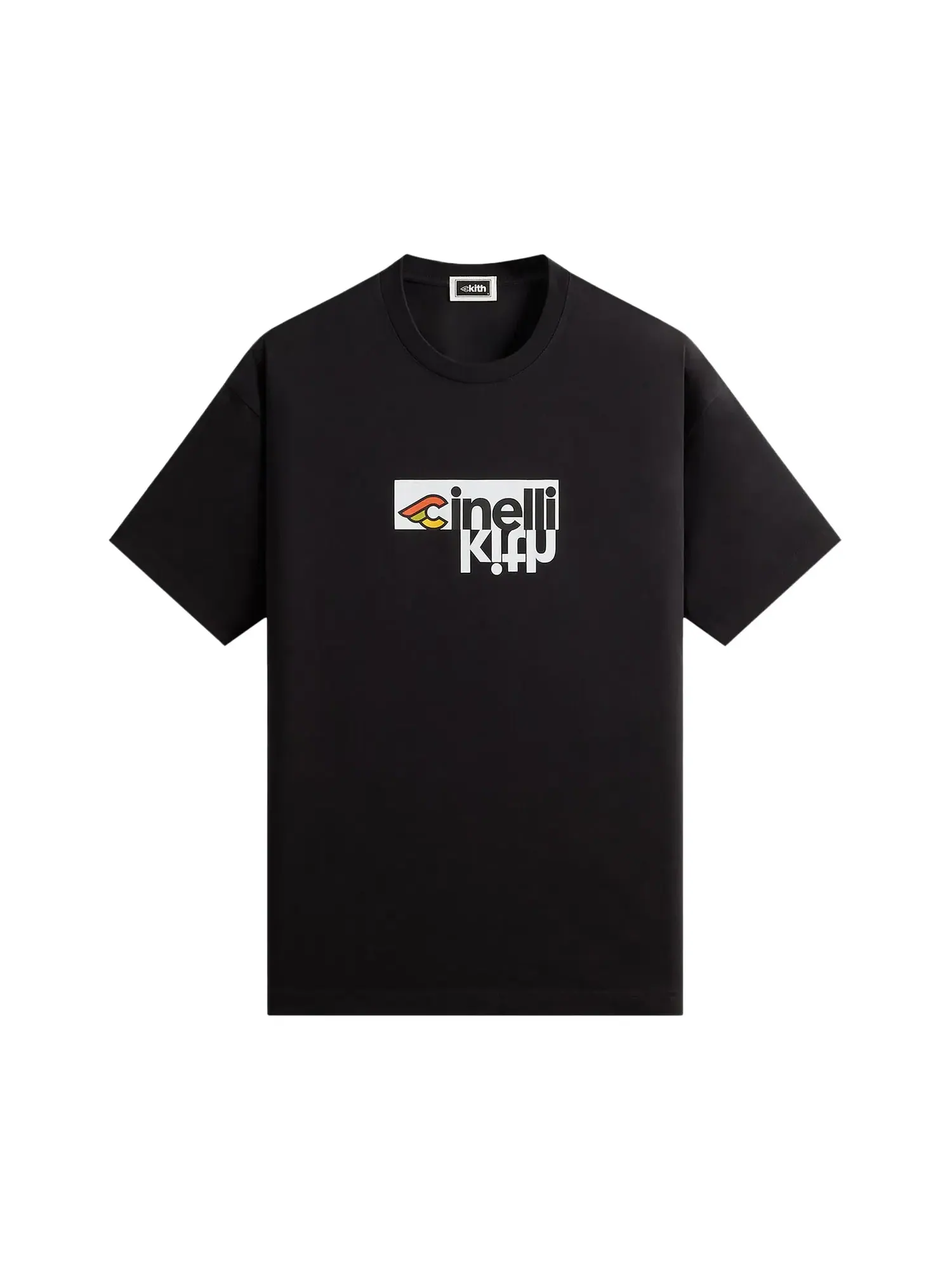 Футболка Kith For Cinelli Upside Down Tee — изображение 1 из 2, черный