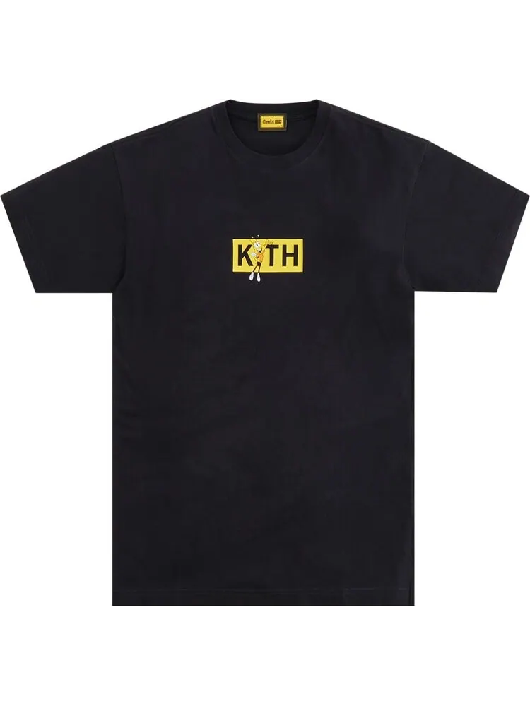 Футболка Kith For Cheerios Buzz Bee Classic Logo Tee 'Black' — изображение 1 из 2, черный