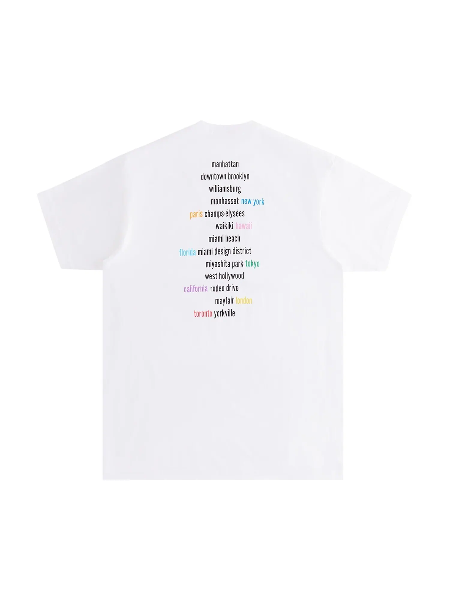 Футболка Kith Treats New York Café Белая — изображение 2 из 2, белый