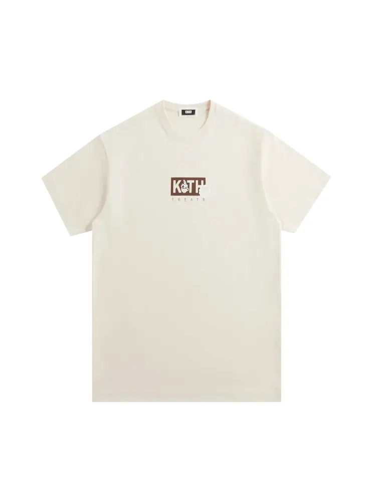 Футболка Kith Treats Coffee 'Waffle' — изображение 1 из 2, бежевый