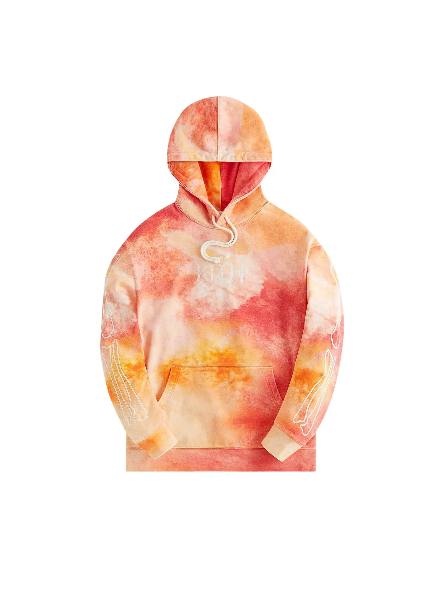 Толстовка Kith Treats Skeleton Nelson Инферно — изображение 1 из 2, красный