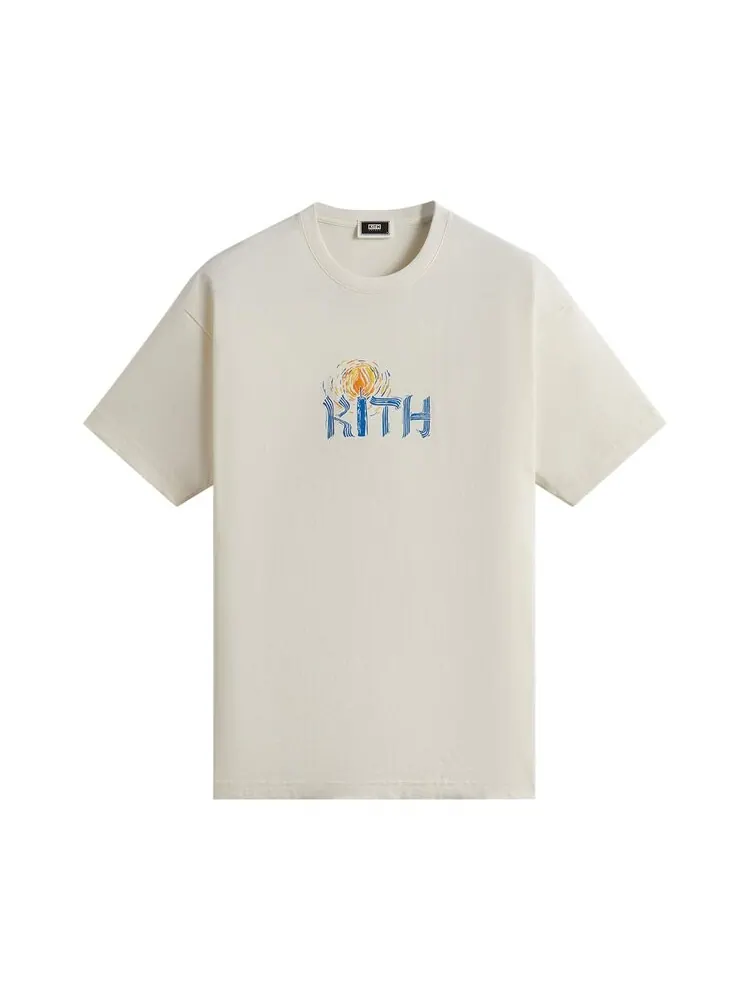 Футболка Kith Treats Hanukkah Shamash 'Sandrift' — изображение 1 из 2, бежевый