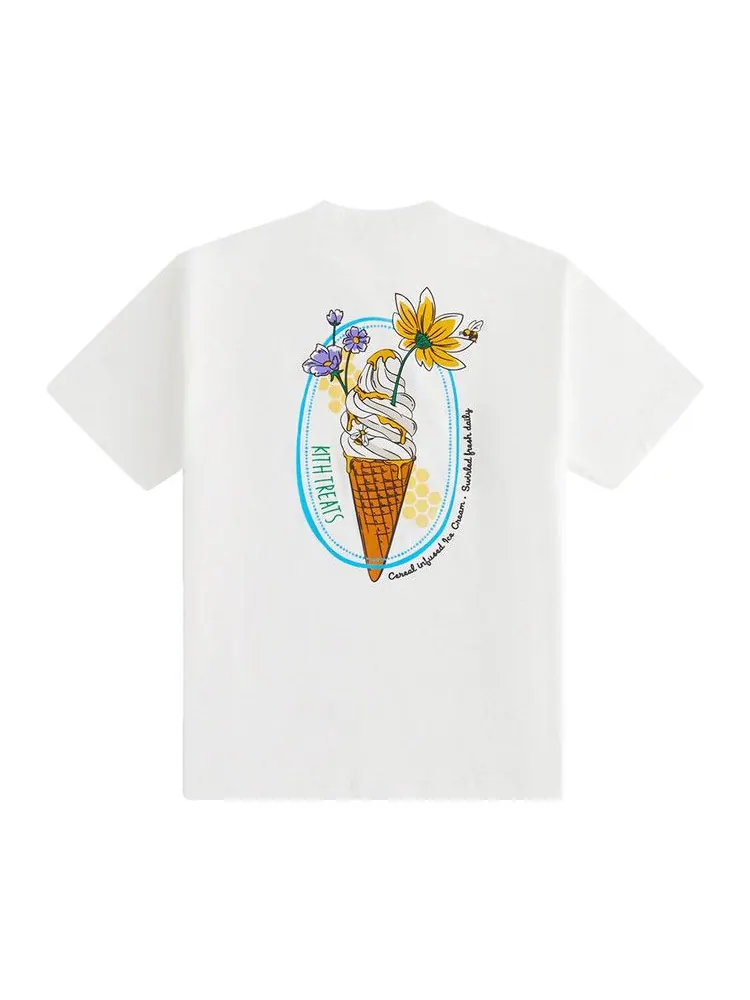 Футболка Kith Treats Honey II Classic Logo Tee — изображение 2 из 2, белый