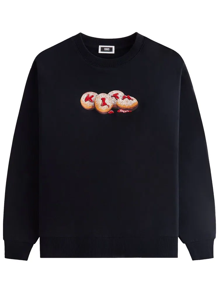 Свитшот Kith Treats Jelly Doughnut Nelson Crewneck — изображение 1 из 2, черный