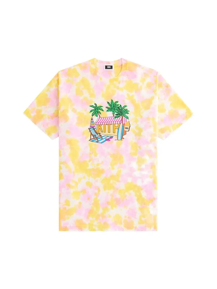 Футболка Kith Treats Tropical Destination Tee — изображение 1 из 2, лепестковый