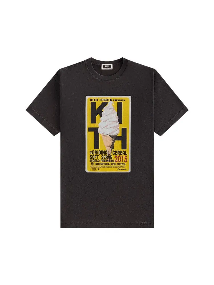 Футболка Kith Treats Film Festival Vintage Tee — изображение 1 из 2, черный