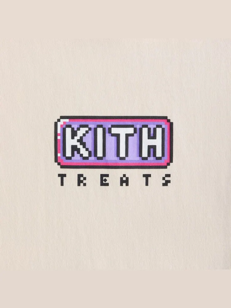 Футболка Kith Treats Grape Arcade Tee, Waffle — изображение 3 из 3, розовый