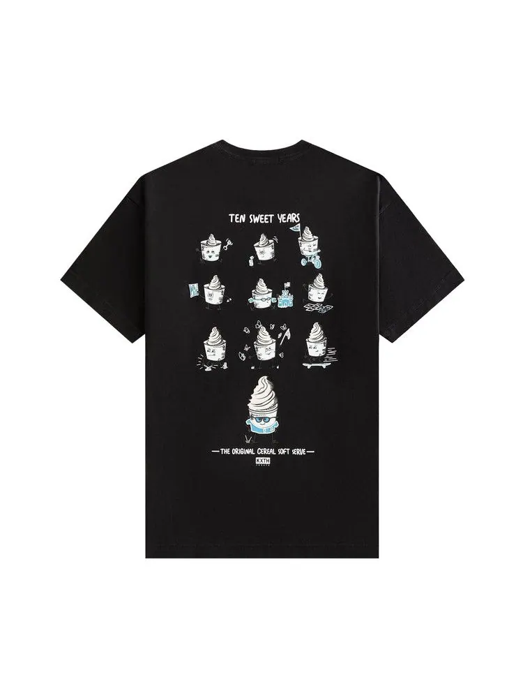 Футболка Kith Treats 10 Years Tee — изображение 2 из 3, черный