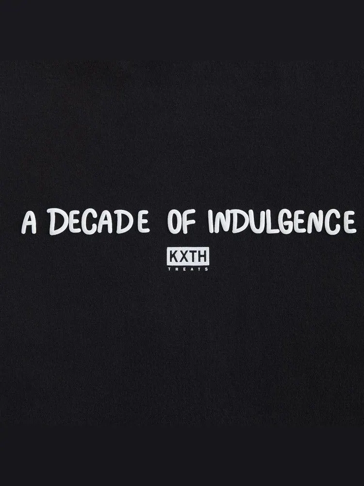 Футболка Kith Treats 10 Years Tee — изображение 3 из 3, черный